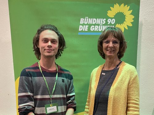 Maximilian Schuldt und Isabell Hiekel